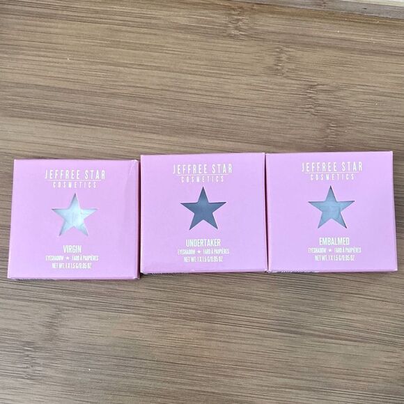 Jeffree Star Eyeshadow Singles-Virgin, Undertaker & Embalmed - Picture 5 of 8